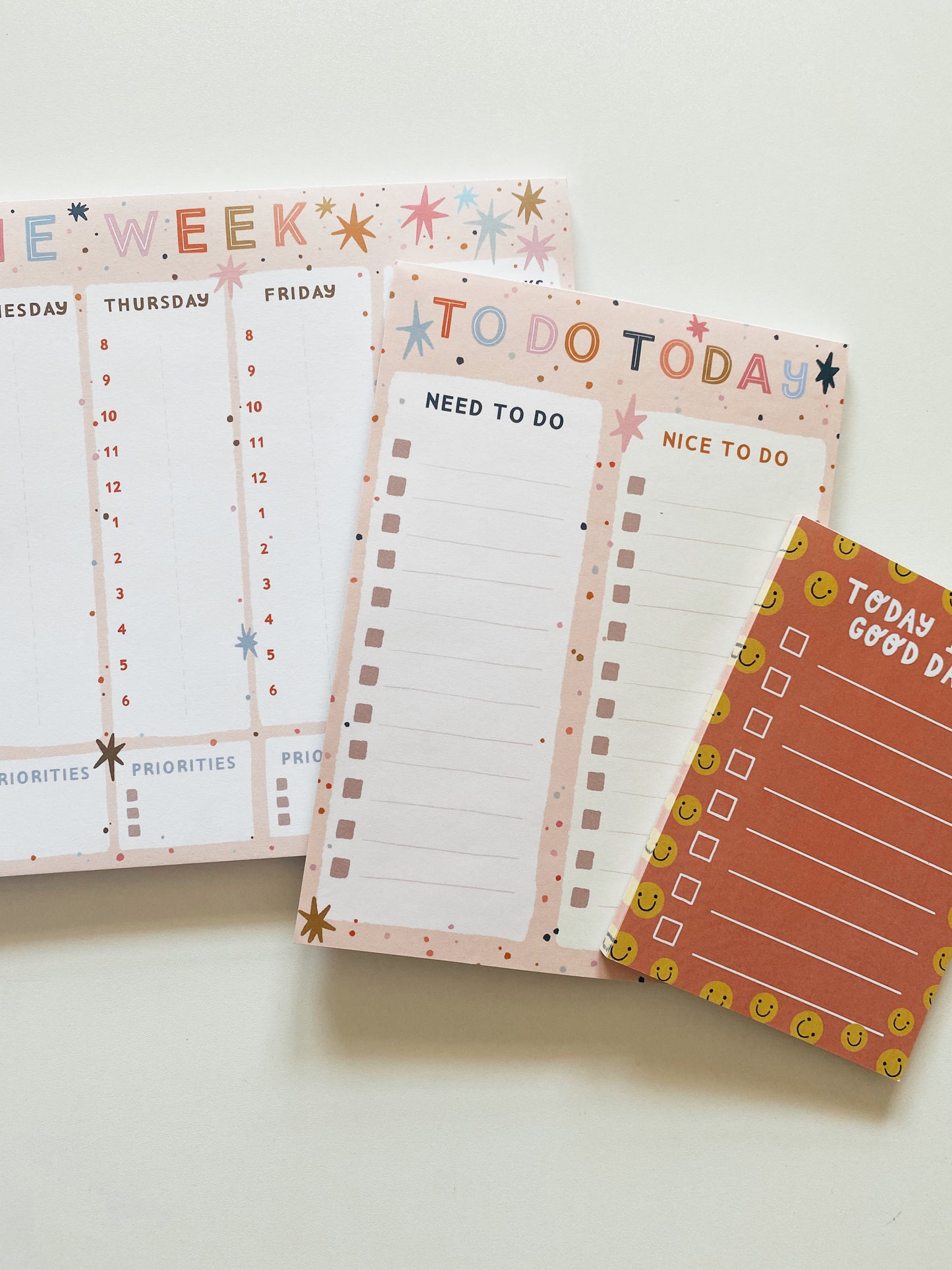 Weekly Planner A4 Notepad